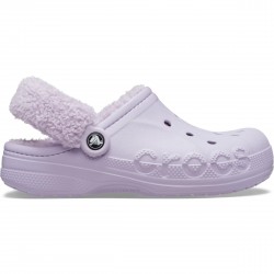 дамски,пантофи,чехли,crocs,women,s,baya,lined,fuzz,strap,mule,slippers,lavender