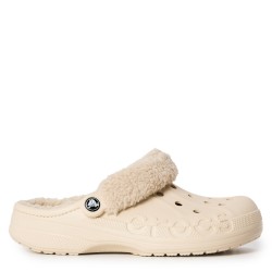 дамски,пантофи,чехли,crocs,women,s,baya,lined,fuzz,strap,mule,slippers,winter,white