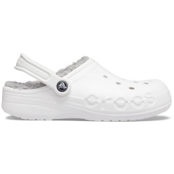 дамски,пантофи,чехли,crocs,women,s,baya,lined,mule,slippers,white,grey