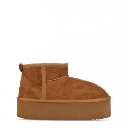 дамски,боти,be,you,platform,faux,fur,lined,boot,tan
