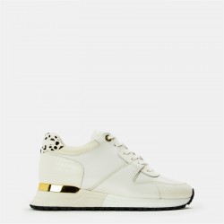 mallet,almorah,sneakers,white,gold