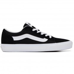 Маратонки Vans Mens Vero Canvas Trainers - Black/White маратонки,мъжки,ежедневни,облекла,мъжки,маратонки,vans,mens,vero,canvas,trainers,black,white
