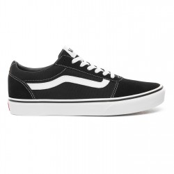 мъжки,маратонки,vans,ward,suede,black,white