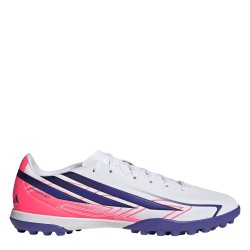 Мъжки футболни стоножки adidas F50 Hyperfast Club Turf Football Shoes Mens - White/Coral мъжки,футболни,стоножки,мъжки,маратонки,всички,футболни,обувки,футболни,обувки,за,мек,терен,футболни,обувки,за,твърд,терен,adidas,f50,hyperfast,club,turf,f