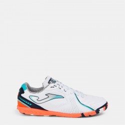 Футболни обувки Joma Dribling 721 Indoor Football Trainers - White/Orange футболни,обувки,детски,маратонки,за,футбол,на,закрито,мъжки,маратонки,за,футбол,на,закрито,футболни,обувки,за,закрито,футболни,обувки,adidas,messi,мъжки,фу