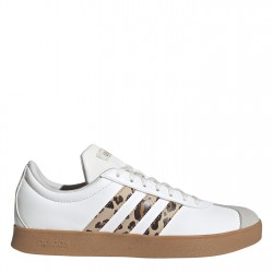 дамски,обувки,разпродажба,adidas,дамски,маратонки,adidas,vl,court,base,womens,shoes,white,leopard