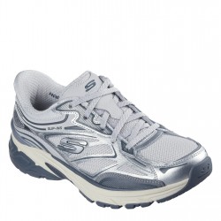 дамски,маратонки,дамски,маратонки,skechers,metallic,overlay,mesh,lace,up,slip,slip,on,trainers,womens,silver