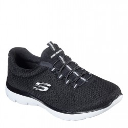 дамски,маратонки,дамски,маратонки,skechers,mesh,bungee,slip,on,w,memory,foam,low,top,trainers,womens,black,white