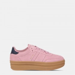 дамски,маратонки,jack,wills,jw,newbury,pltfm,ld63,pink,navy,gum