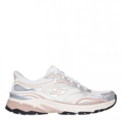дамски,маратонки,дамски,маратонки,skechers,metallic,overlay,mesh,lace,up,slip,runners,womens,white,pink