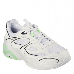 Skechers Skechers DL Hyprbrst Ld99 - White/Lime разпродажба,skechers,дамски,маратонки,skechers,skechers,dl,hyprbrst,ld99,white,lime