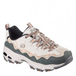 Skechers Skechers D Lites1 0 Ld99 - Off White/Green разпродажба,skechers,дамски,маратонки,skechers,skechers,d,lites1,0,ld99,off,white,green