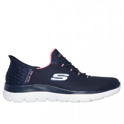 дамски,маратонки,skechers,slip,ins:,summits,diamond,dream,navy,pink