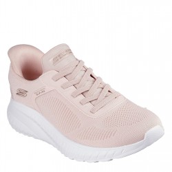 дамски,маратонки,skechers,slip,ins:,bobs,sport,squad,chaos,lt,pk,textile