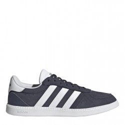 Дамски обувки Adidas Breaknet Sleek Suede Womens Shoes - Navy/White дамски,обувки,дамски,маратонки,adidas,breaknet,sleek,suede,womens,shoes,navy,white