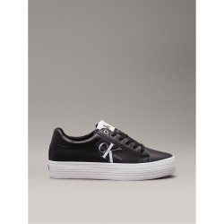 Дамски маратонки Calvin Klein Jeans Womens Vulc Flatform Lace-Up Low-Top Trainers - Black дамски,маратонки,calvin,klein,jeans,women,s,vulc,flatform,lace,up,low,top,trainers,black