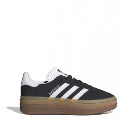 Маратонки ADIDAS ORIGINALS Gazelle Bold Trainers - Black/White/Gum маратонки,маратонки,за,училище,ученически,обувки,adidas,originals,gazelle,bold,trainers,black,white,gum