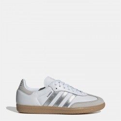 ADIDAS ORIGINALS Samba Og Shoes - White/Silver adidas,originals,samba,og,shoes,white,silver