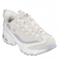 дамски,маратонки,дамски,маратонки,skechers,d,lites,smooth,nostalgia,low,top,trainers,womens,grey,natural