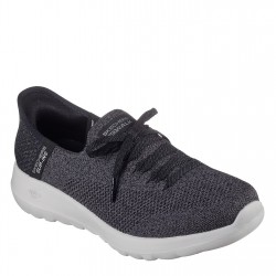 дамски,маратонки,skechers,plush,knit,bungee,slip,in,blk,tex,tr