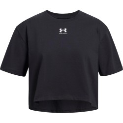 Тениска Under Armour Kids Rival Short-Sleeve Oversized T-Shirt - Black тениска,детски,тениски,under,armour,kids,rival,short,sleeve,oversized,t,shirt,black