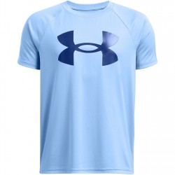 разпродажба,under,armour,детски,тениски,детски,облекла,under,armour,tech&#8482;,big,logo,short,sleeve,juniors,blue