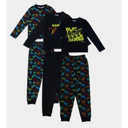 Комплект Star 3PK Set Jn54 - Game комплект,детски,пижами,детски,облекла,star,3pk,set,jn54,game