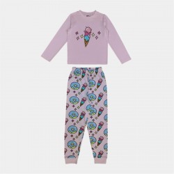 детски,пижами,детски,облекла,star,1pk,jn54,pink,ice,cream