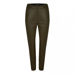 клин,дамски,чорапогащи,и,клинове,biba,biba,pu,stretch,legging,khaki