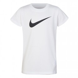 Детска тениска Nike Swoosh T Shirt Infant Girls - White детска,тениска,разпродажба,nike,детски,тениски,детски,облекла,nike,swoosh,t,shirt,infant,girls,white