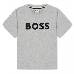детска,тениска,детски,облекла,boss,large,logo,t,shirt,infants,grey,a32