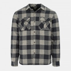 Dunlop Lumber Shirt Mens - Grey/Black работни,облекла,работни,якета,и,жилетки,всички,работни,облекла,dunlop,lumber,shirt,mens,grey,black