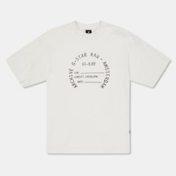 тениска,g,star,kids,oversized,t,shirt,white