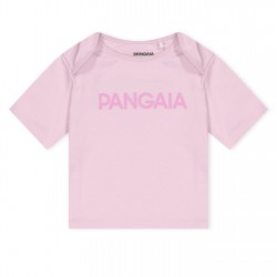 бебешка,тениска,детски,облекла,pangaia,365,logo,t,shirt,babies,magnolia,pink