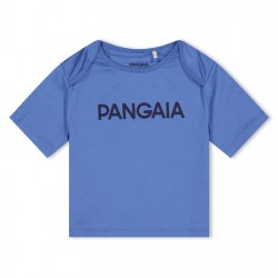 бебешка,тениска,детски,облекла,pangaia,365,logo,t,shirt,babies,summit,blue