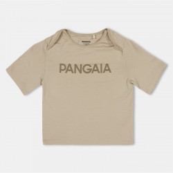 бебешка,тениска,детски,облекла,pangaia,365,logo,t,shirt,babies,stone