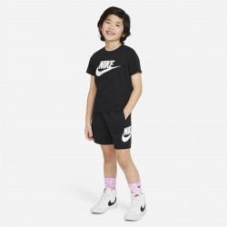 детски,комплект,разпродажба,nike,детски,3/4,панталони,nike,club,short,set,infants,black