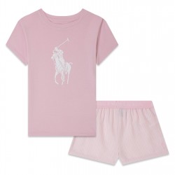 детски,комплект,детски,облекла,polo,ralph,lauren,lounge,set,junior,girls,carmel,pink