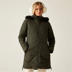 Непромокаемо яке Dare 2b Striking III Waterproof Jacket - Dark Khaki непромокаемо,яке,туристическо,облекло,дамско,туристическо,облекло,дамски,водоустойчиви,якета,дамски,жилетки,дамски,водоустойчиви,dare,2b,striking,iii,water