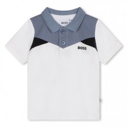 детски,облекла,boss,block,short,sleeve,polo,infants,white,10p
