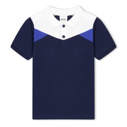 детски,облекла,boss,block,short,sleeve,polo,infants,navy,849