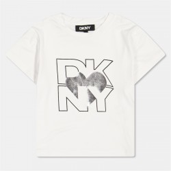 детска,тениска,детски,облекла,dkny,logo,t,shirt,infants,light,grey