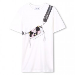 юношеска,тениска,детски,облекла,marc,jacobs,snapshot,t,shirt,dress,juniors,cream