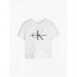детска,тениска,детски,облекла,calvin,klein,jeans,logo,t,shirt,infants,white,yaf