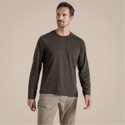 Тениска Craghoppers Nosi Life Abel Long Sleeve TShirt - WoodlandGrn тениска,туристическо,облекло,мъжко,туристическо,облекло,мъжки,ризи,craghoppers,nosi,life,abel,long,sleeve,tshirt,woodlandgrn
