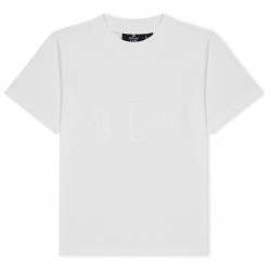 тениска,детски,облекла,represent,unisex,rep,logo,centre,distressed,applique,t,shirt,white