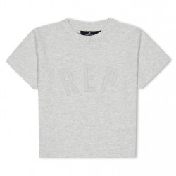 тениска,детски,облекла,represent,unisex,rep,logo,centre,distressed,applique,t,shirt,grey,marl