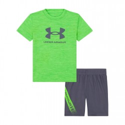 Тениска Under Armour Kids' Pack Tech T-Shirt - Hyper Green тениска,разпродажба,under,armour,детски,3/4,панталони,детски,облекла,under,armour,kids',pack,tech,t,shirt,hyper,green