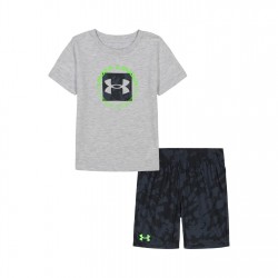 детски,екип,разпродажба,under,armour,under,armour,2,piece,t,shirt,and,shorts,set,infants,mod,grey