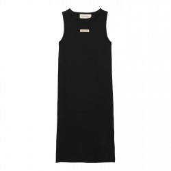 рокля,детски,облекла,calvin,klein,jeans,rib,sleeveless,dress,ck,black,beh